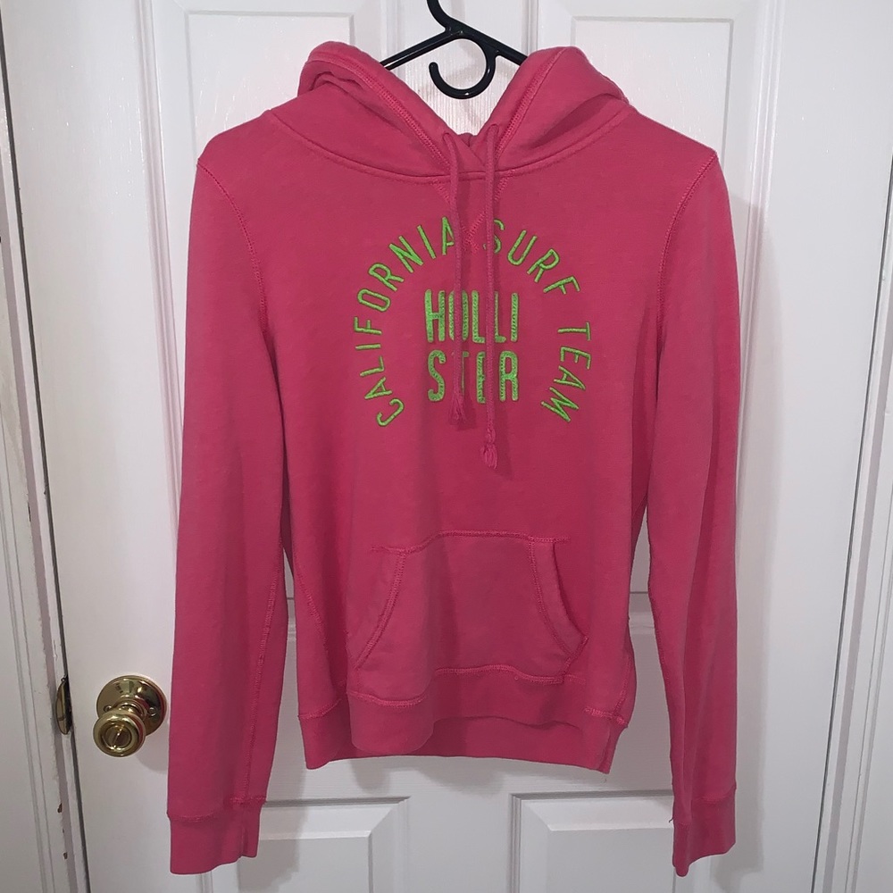 HOLLISTER light pink hoodie